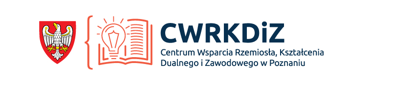 Logotyp CWRKDiZ w Poznaniu w wersji kolorowej