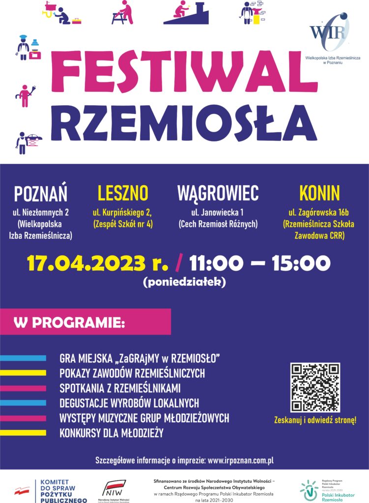 Plakat Festiwal Rzemiosła