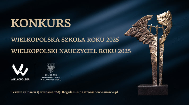 Wielkopolski Nauczyciel Roku 2025 – przedłużony termin składania wniosków